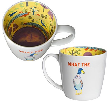Two Up Two Down What The Duck Inside Out Mug in Gift Box Special Mugs Gifts