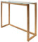 AltoBuy VERANE - Console Rectangulaire Plateau Verre