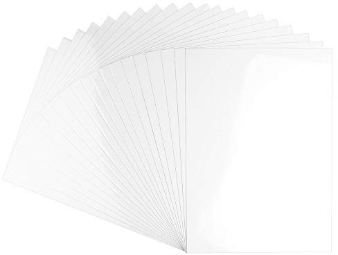 Ideen mit Herz Glossy-Karton | hochglänzendes Glossy Papier | DIN A4 | 200 g/m² | 20 Bogen (weiß)