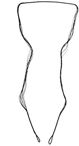 freneci Tiro con Arco Recurvo Cuerda De Arco De Nylon 48 Pulgadas - 68-122cm / 48inch