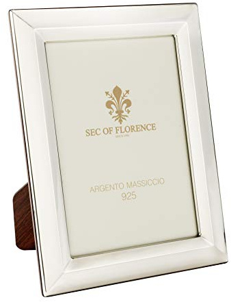 SEC OF FLORENCE Solid 925 Sterling Silber Photo Picture Frame 7205/13 x 18-5,1 Zoll x 7,1 Zoll