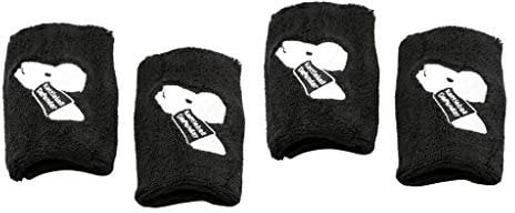 2Pairs Black Athletics Kettlebell Handgelenkschutz Brace Strap