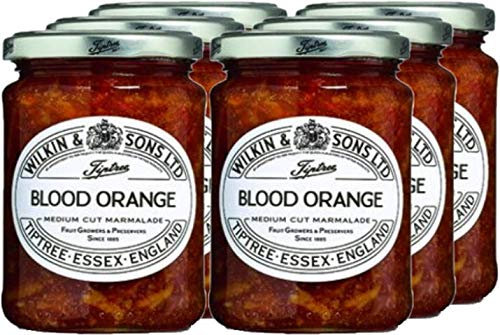Wilkin & Sons Tiptree Blood Orange Marmalade Case / 6 x 340g / Medium Cut / Vegetarian, Vegan, Coeliac Friendly / Gluten-Free