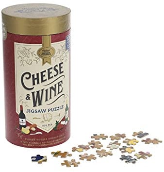 Cheese + Wine 500 Piece Jigsaw Puzzle