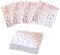 50 Stück Servietten Geburtstag Mädchen Papierservietten Rosa Gold Papier Napkins für Party Hochzeit Deko 33 x 33cm (rosegold dot)