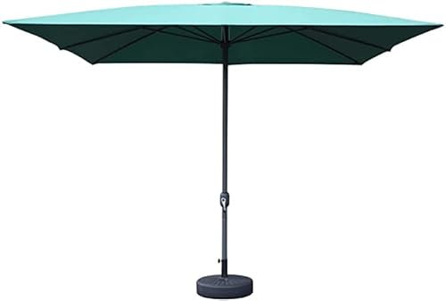 MAURY'S OMBRELLONE DA GIARDINO QUADRATO 3 x 3 MT (Verde)