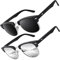 CGID Retro Sonnenbrille Herren Damen Polarisiert Halbrahmen UV400 Schutz