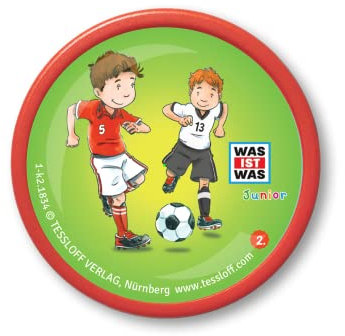 Kekz Audiochip für Kekzhörer, Was Ist Was Junior - Kekz 2: Fußball, Hörspiel für Kinder ab 4 Jahren, Spielzeit ca. 45 min