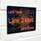 Personalised Bar Sign - Heart Neon effect Printed Metal Sign wall art A4 Bar Add Name Love