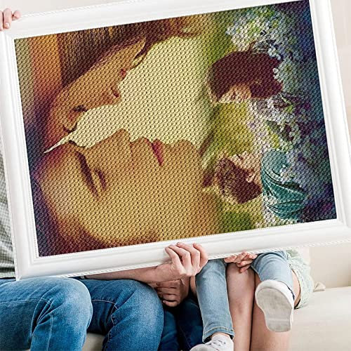 PAWCA Diamond Painting, The twilight saga art DIY 5d Diamant Painting Bilder, Diamant malerei Kits Malen nach Zahlen Wohnzimmer Bilder für die Inneneinrichtung（Runder Diamant50x60cm）