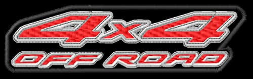 Masterpatch 4x4 Off Road Patch Motorrad Aufnäher Parche Bordado Brodé Patche écusson Toppa ricamata