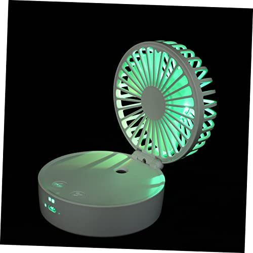 Veemoon Portable Mini Handheld Neck Fan Rechargeable Hand Fan for Travel for Summer