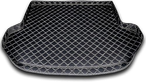 Coche Alfombrillas Maletero para Nissan Terrano II R20 93-07,Antideslizante Impermeable Protector Antideslizante Bandeja Forro Maleteros,D-Black Beige