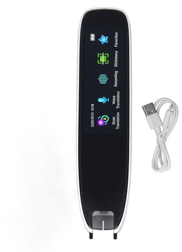 Übersetzungs-Scan-Stift, Sprachübersetzer, Text-zu-Sprache-Scanner, OCR-Leser mit 112 Sprachen, Tragbar für Lerngeschäfte