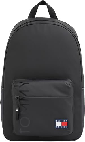 Tommy Jeans Sac à Dos Homme Daily + Dome Élégant, Noir (Black), Taille Unique