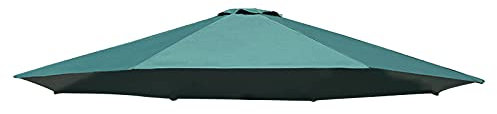 Lot de 6 parasols de terrasse, marché de jardin, table de piscine, cour, plage, côtes, textiles d'intérieur pour tout-petits avec support (vert, taille unique)