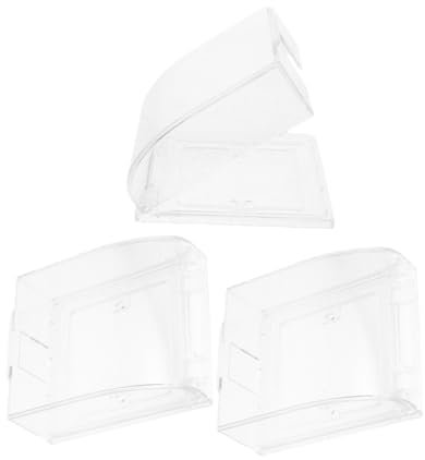 IMIKEYA 3stücke Steckdosenabdeckungen Für Kindersicherungen Steckdosensteckerabdeckungen Aus Robustem Material Installieren Für Standardsteckdosen Schutz Vor Eindringen Für