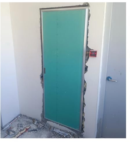 Revisionsklappe Trockenbau Versteckte Zugangsklappe Mit Rahmen, Inspektionstür Für Elektrik/Sanitär Und Revisionsklappe Mit Trockenbaueinlage, Revisionstüren Mit 160°-Öffnung(Right,600x1800mm/23.6x70.