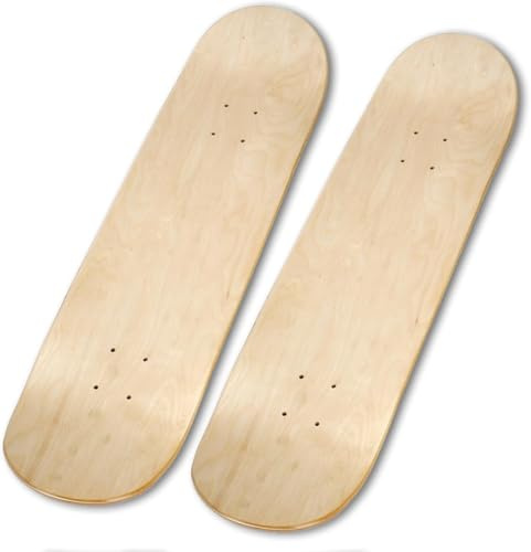 uyoyous Plateaux de Skateboard, Lot de 2 Planches de Skateboards | 79 x 20 cm , Skate Board Adulte Vierges pour Enfants, Adultes, Filles, Garçons, Débutants et Professionnels