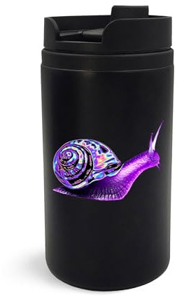 Tasse de voyage géante en forme d'escargot africain, tasse de voyage, tasse à café isotherme, tasse portable