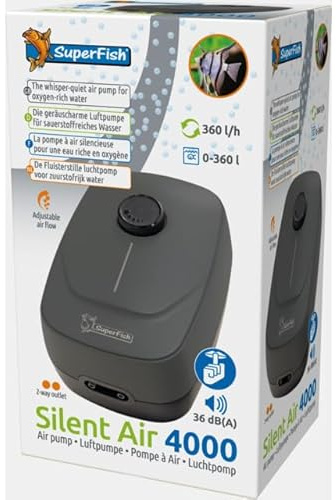 Superfish Pompe à air silencieuse 4000
