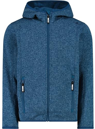 CMP Kinder Fleece Hoodie Jacke, petroleum-lighter, 164