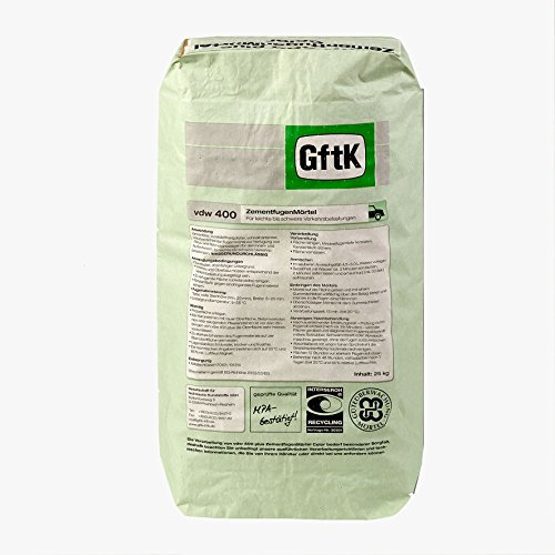 vdw 400 Zementfugenmörtel, 25 kg, grau