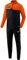 JAKO Herren Trainingsanzug Polyester Competition 2.0, schwarz/neonorange, 4XL, M9118