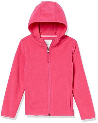 Amazon Essentials Giacca Leggera con Cappuccio e Cerniera Integrale in Pile Bambine e Ragazze