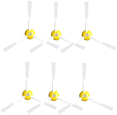 Remplacer Brosses Latérales Compatible avec iRobot Roomba 900,800,700 and 600 Série 960 980 985 860 870 877 880 890 891 895 805 761 770 780 790 614 650 665 671 675 690 694 Aspirateur 6 Pièces