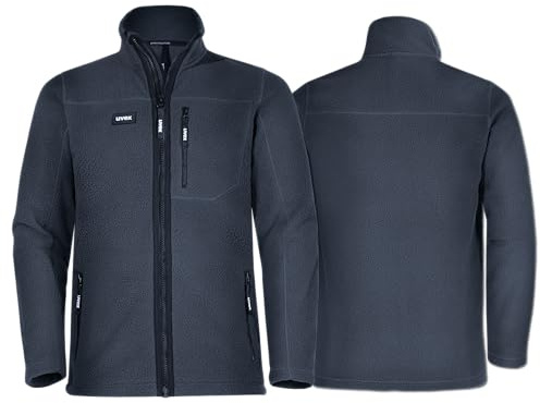 Uvex Echor - Giacca da lavoro da uomo in pile Sherpa
