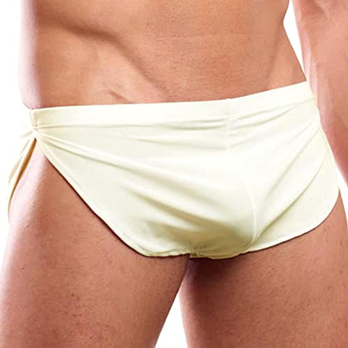 YCHSXAIZ Herren Boxer Shorts Niedriger Anstieg Split Exotisch | Sexy Exposition Schlafen zu Hause Gay Sexy Exposition lässig