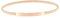 JasGood Damen Skinny Metallgürtel Modische Elastische Taillengürtel Gold Silber Bund Gürtel Hüftgurt, Gold, 74cm