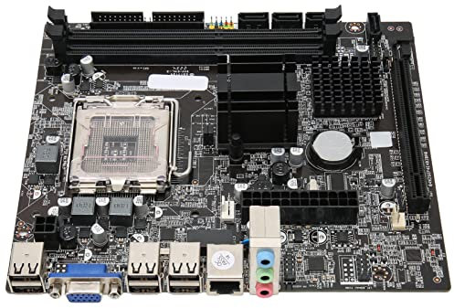Placa Base G41 DDR3, Memoria 8G para Procesadores LGA 771/775 Placa Base M ATX de Doble Canal