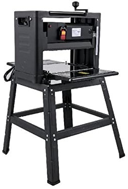 12 Inch 2000W Portable Wood Planer Benchtop Thickness Waterproof Dustproof Woodworking Planer With Stand HSS Blades