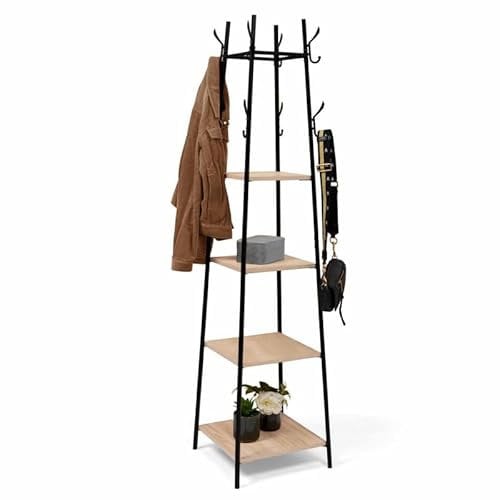 IDMarket - Porte-manteau PIERO design industriel