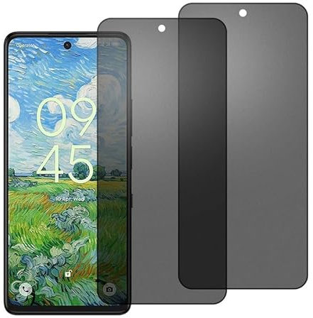 chejuza Ceramic Blickschutzfolie, matt, für TCL 50/50 Pro NxtPaper [2 Stück], Anti-Spy, Displayschutzfolie, entspiegelt, Anti-Fingerabdruck