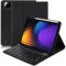 Funda con Teclado para Xiaomi Pad 7/7 Pro, Español Ñ Ultra Slim Teclado con Ranura de Lápiz, Magnético Desmontable Inalámbrico Bluetooth para Xiaomi Pad 7/7 Pro 11,2 2025, Negro