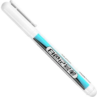 Pen de pintura de neumáticos blancos, marcador de pintura blanca - Marcador reflectante de neumáticos blancos resistentes a la intemperie - Accesorios automotrices versátiles para la construcción de l