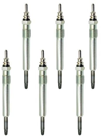 Sogoparts 0011592001 6 Stück Glühkerze 0011592101 kompatibel mit Mercedes-Benz E300 1996-1999 S-Klasse Limousine W140 G-Klasse Off-Road W463 kompatibel mit Puch G-Modell W463