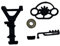 AOYUDJ Ruota da gioco per Gamepad Controller Joystick Mobile Volante di Ricambio Volante Gioco