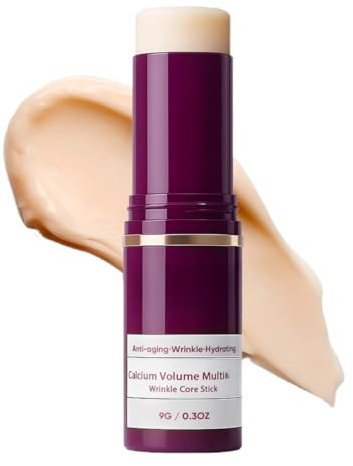 Calcium Multi-Action Lip Balm, Anti-Wrinkle Moisturizer, Firming Skin, Suitable for Eyes, Neck, and Face