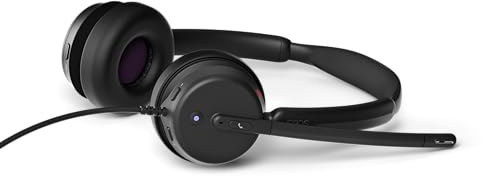 EPOS Impact 400 – Casque Filaire Supra-auriculaire avec ANC Hybride et USB-C/USB-A – Certifié Microsoft Teams