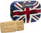 Walker's Shortbread Union Jack Keepsake Tin, 120g (Pack of 1)