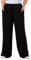 Ulla Popken Femme Pantalon, Viscose, Noir, 52-54 EU