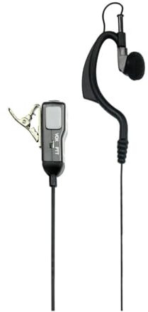 MIDLAND Auriculares de micrófono MA21-LKi Kenwood para códigos de Radio portátiles Código C1306