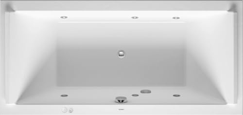 Duravit DU Whirlwanne Starck 1900x900mm Einbauversion, 2 RS, Jet-System, weiß