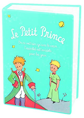 enesco le prencipito 525533 - Spardose in Buchform Der kleine Prinz mit Schwert
