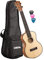 CASCHA Tenor Ukulele, Massive Fichtendecke, Solid Top, Hawaii Gitarre Set mit Aquila-Saiten, Zubehör, Tasche und 3 Plektren