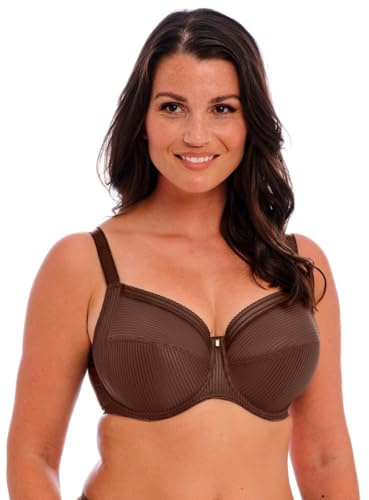 Fantasie Damen Fusion Bügel seitlicher Stützung BH mit voller Abdeckung, Kaffeebraten, 65F